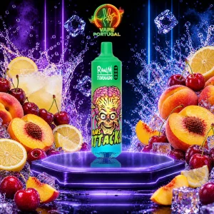 Vape Descartável Cherry Peach Lemonade – RandM Tornado 9K