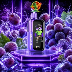 Vape Descartável Frozen Grape – MerryMi Panda X 40K