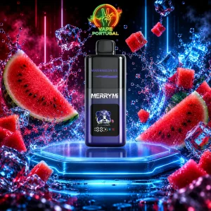 Vape Descartável Watermelon Ice – MerryMi Mecha Pro 35K