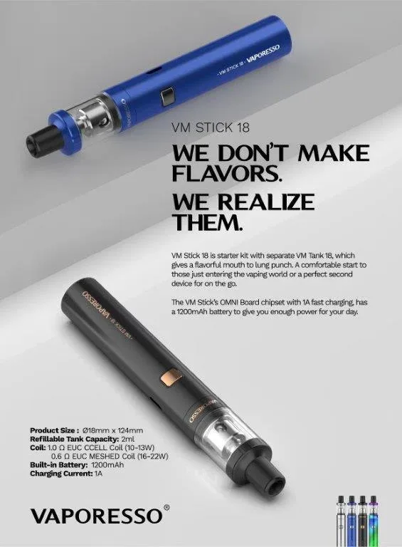 Vaporesso - VM Stick 18 Kit - Image 2
