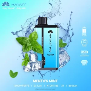 vaporizador de ervas atacado RB64211 hortelã do mento Hayati Pro Ultra