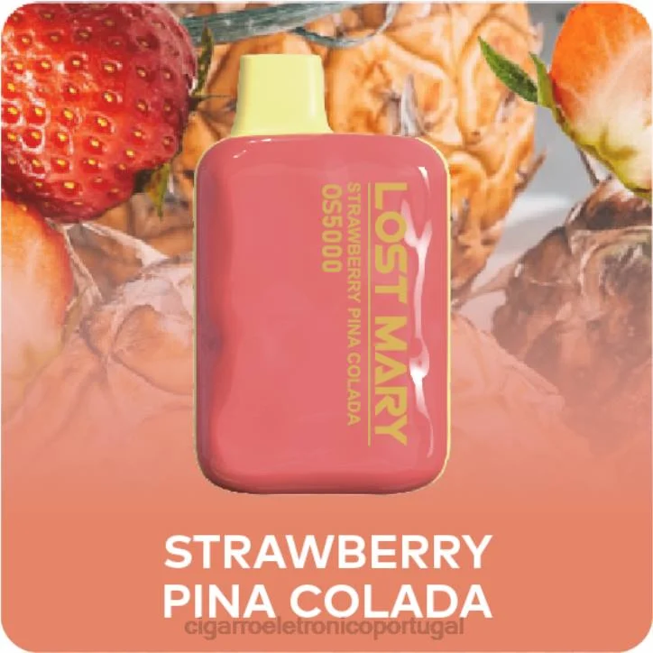 vaporizador de ervas atacado RB64501 piña colada de morango LOST MARY OS5000