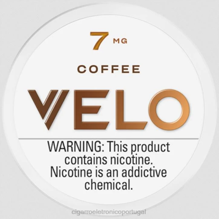 vaporizador de ervas atacado RB6451 café VELO bolsa de nicotina 7mg