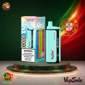 VapSolo® Quads 80K Puffs | Vape Descartável Portugal 2% Nicotina