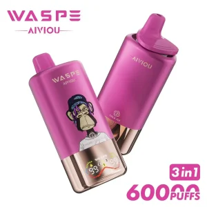 WASPE 60K | 3-in-1 60000 puffs, triple option, bulk disposable vape