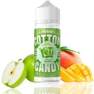 Yeti - Cotton Candy Frozen Apple Mango 100ml Shortfill