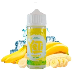 Yeti - Ice Cold Banana Blast 100ml Shortfill