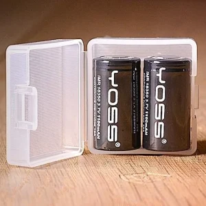 Yoss 18350 15A 1100mah (pack 2) com Caixa