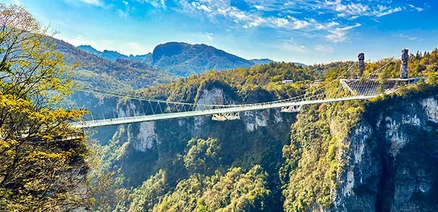 Zhangjiajie Day Tour to Glass Bridge & Tianmen Mountain